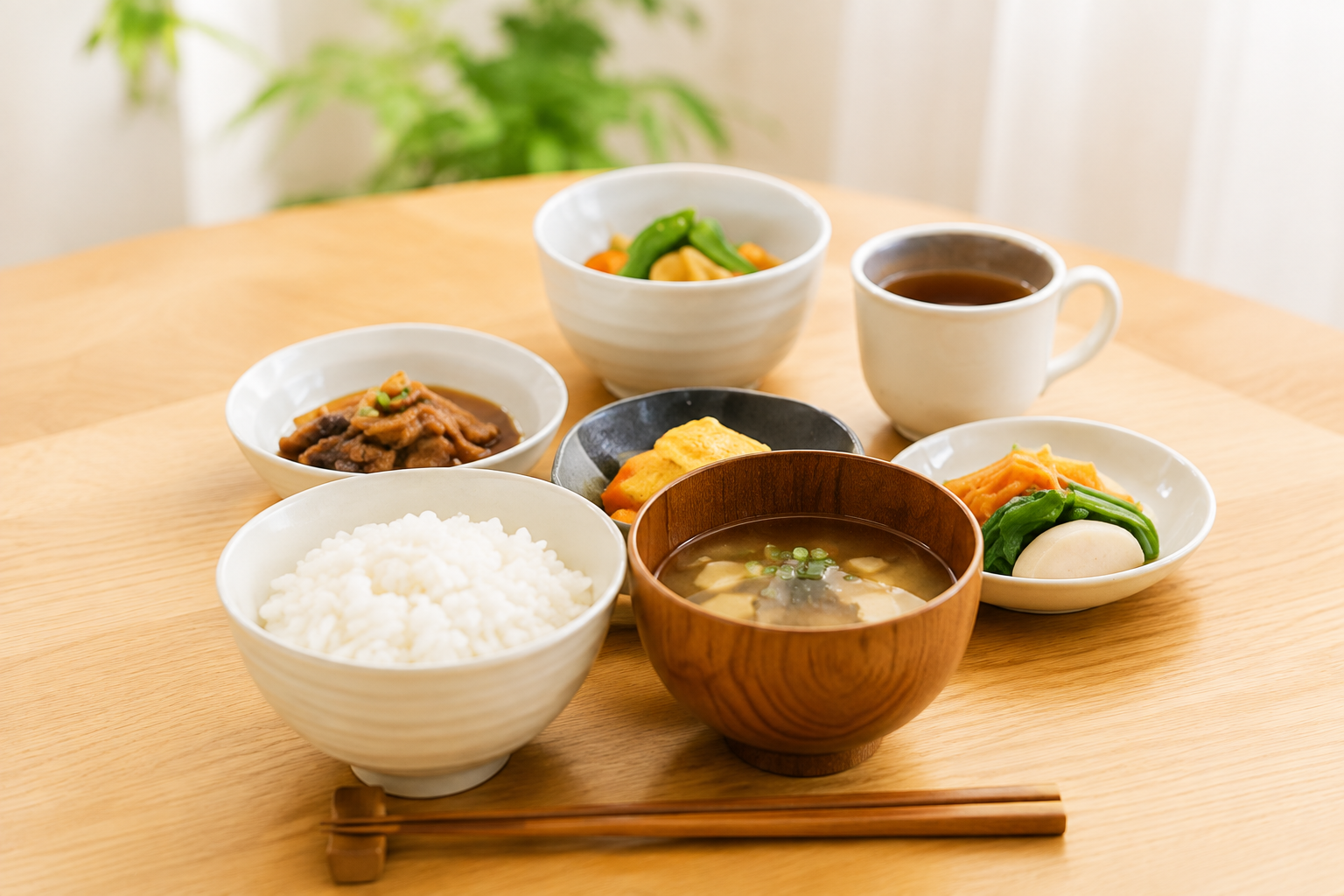 栄養バランスを考えた食事